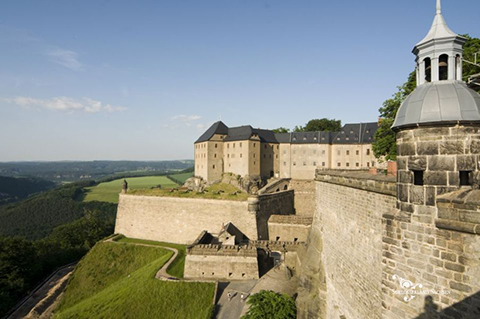 Festung Königstein, Westbebauung
